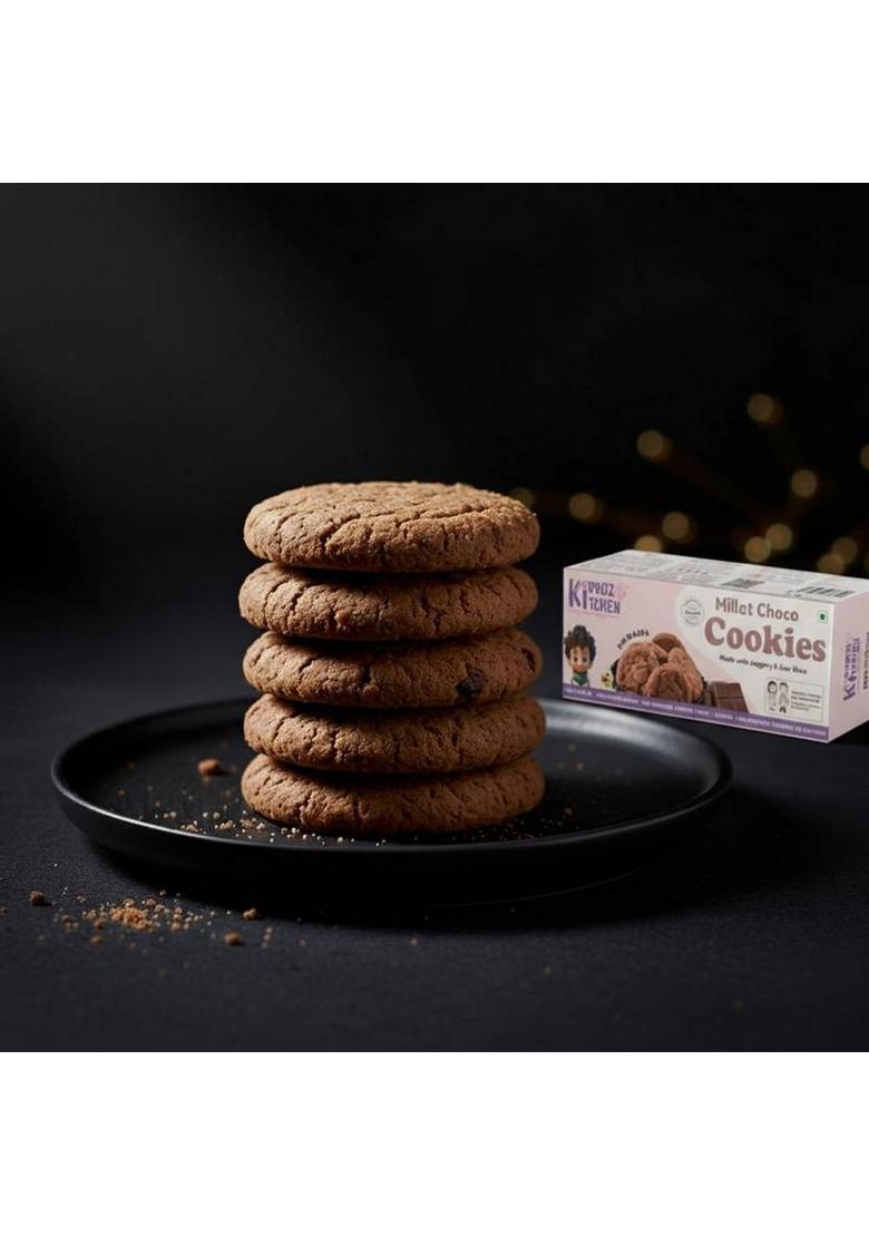 Kiddoz Kitchen Millet Chococookies Cookies Biscuit (100 G)