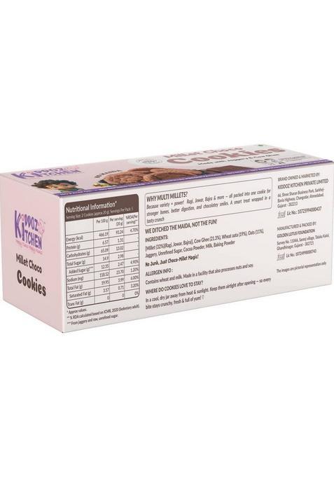 Kiddoz Kitchen Millet Chococookies Cookies Biscuit (100 G)