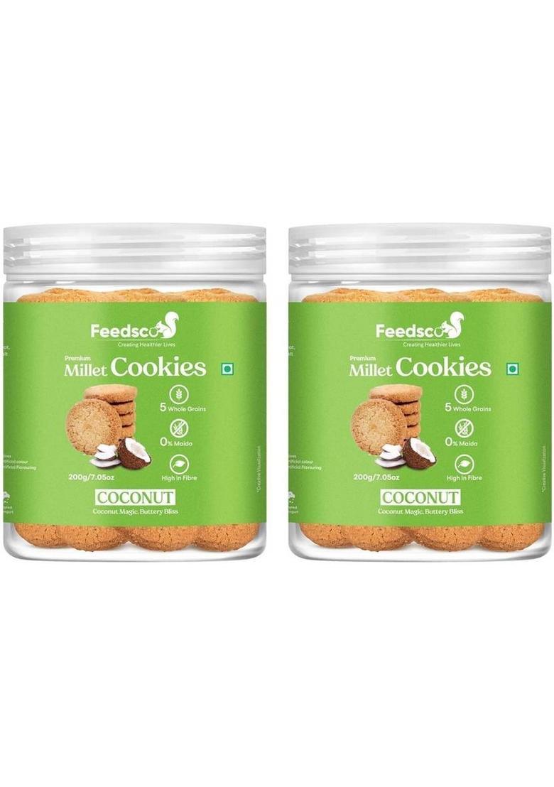 Feedsco Millet Coconut Cookies