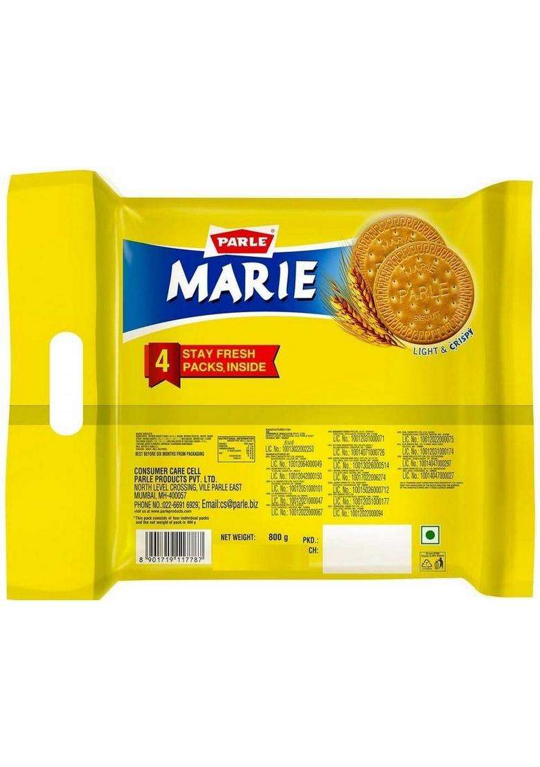 Parle Marie Cookies Biscuit (800 G) - Indya