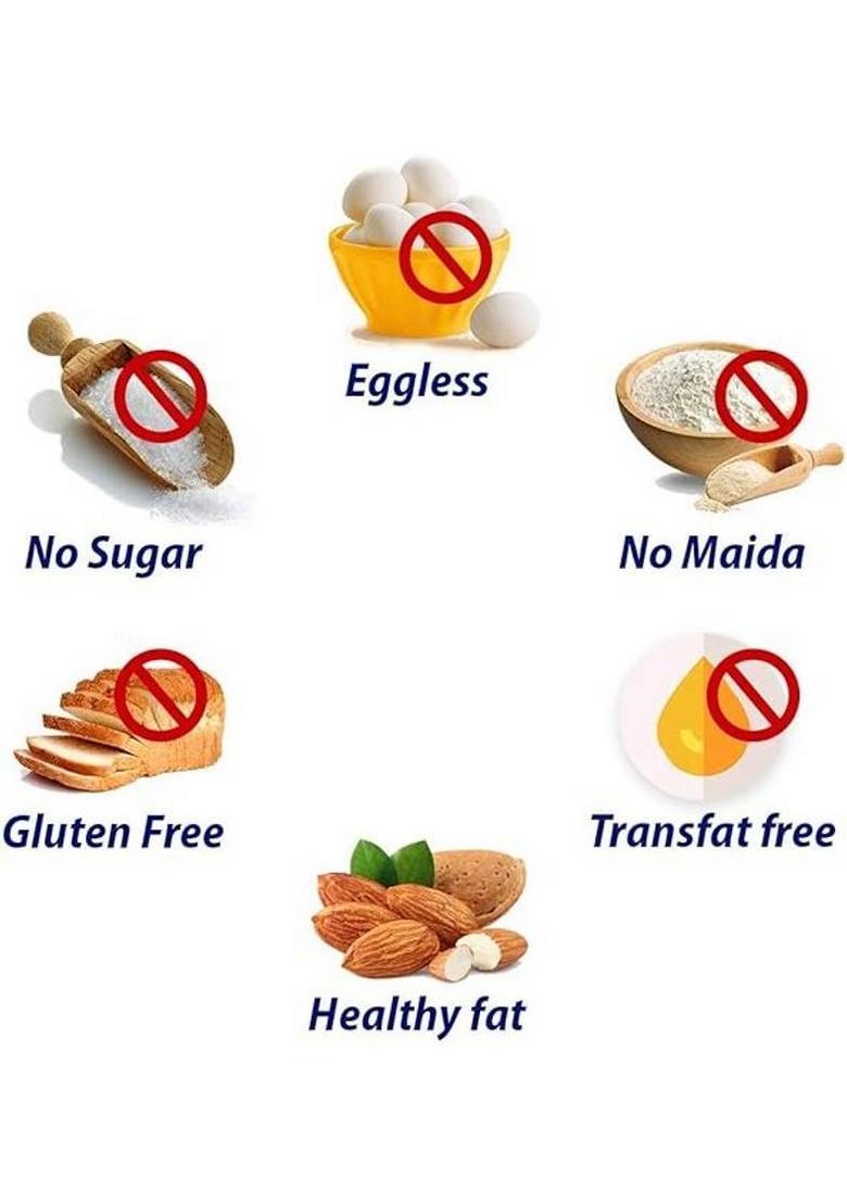 Diabexy Almond Cookies Sugar Control For Diabetes (Pack Of 3)