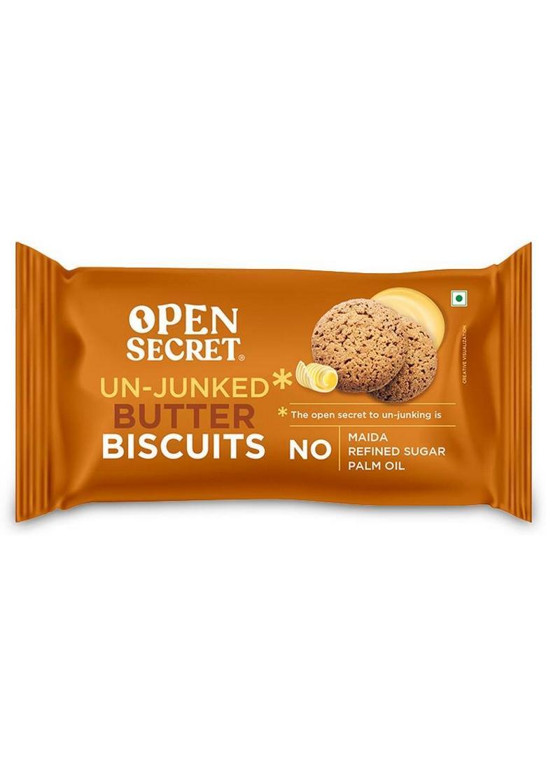 Open Secret No Maida Butter Bakery Biscuit (40 G)