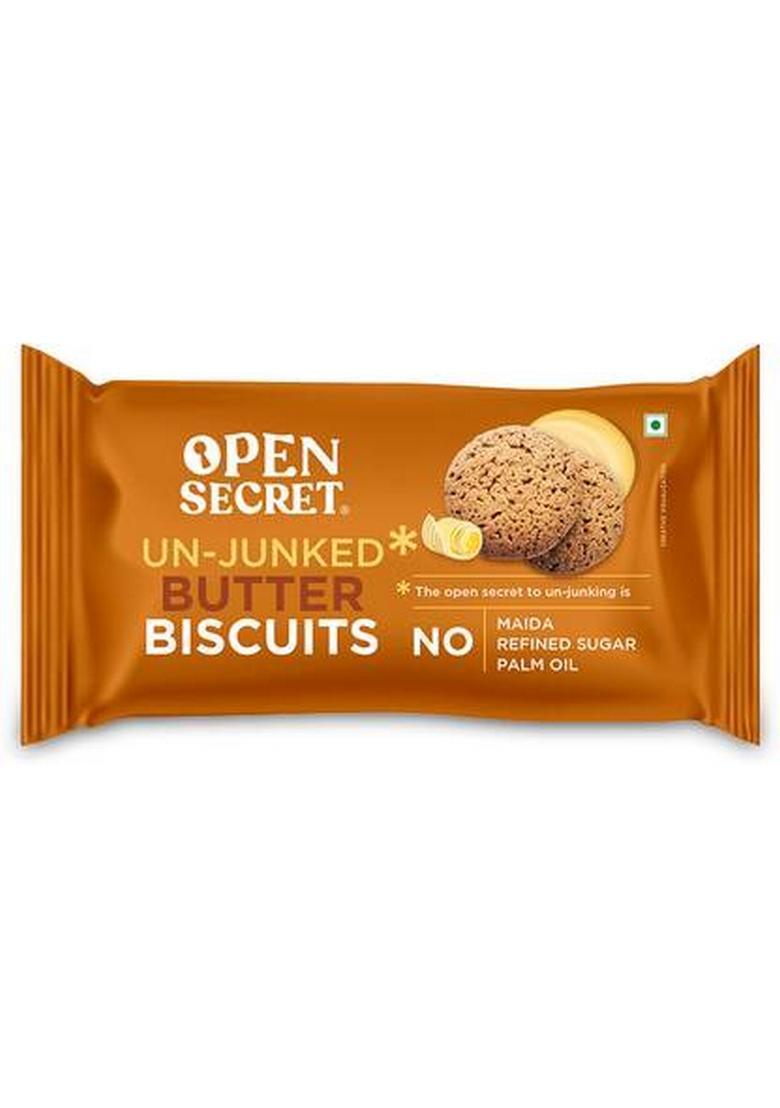 Open Secret No Maida Butter Bakery Biscuit (40 G)