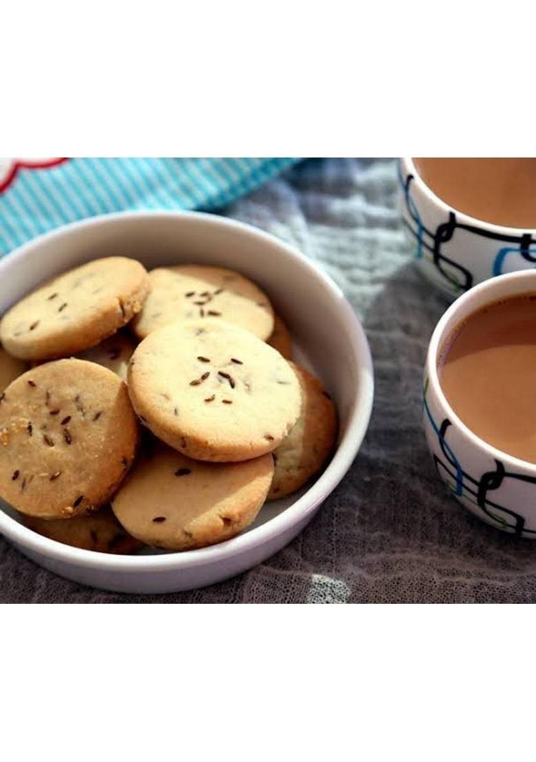 Moochmooche Tasty Jeera Cookies Gift Festival Hamper For Friends And Family Biscuit (1 Kg)