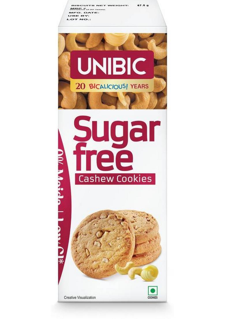 Unibic Sugar Free Cashew Cookies Biscuit (67.5 G)