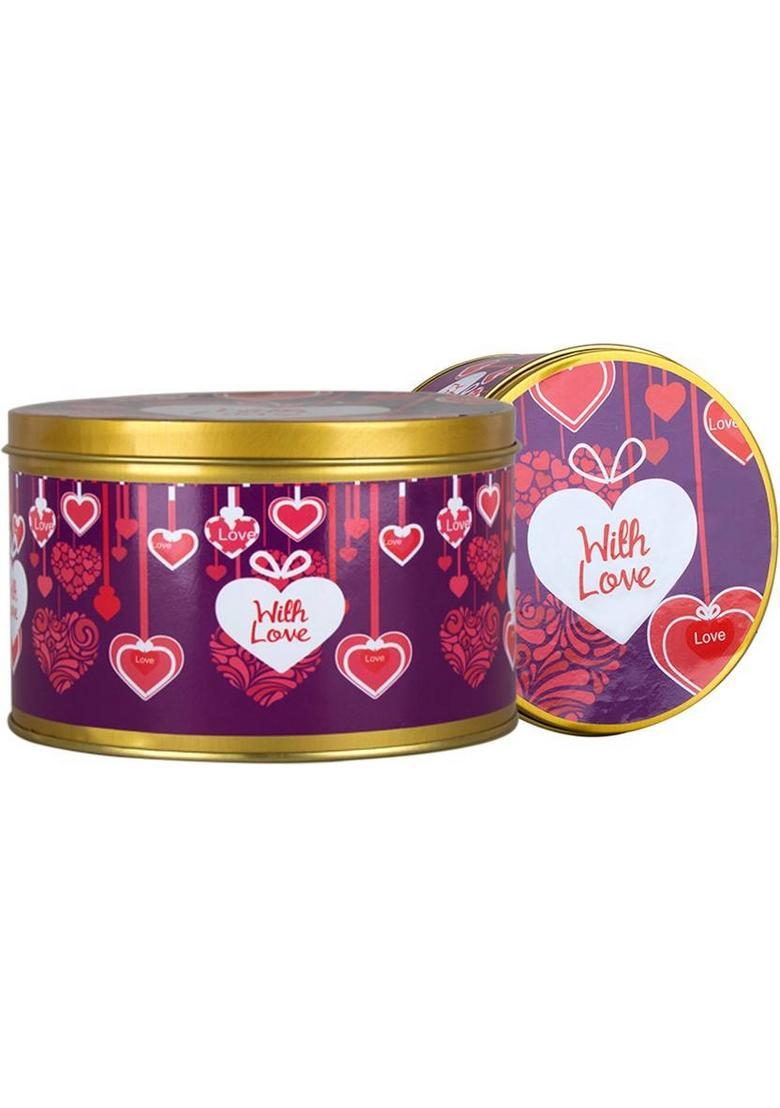Cookieman With Love Assorted Cookies Gift Pack Box | In Tin Biscuit (300 G)