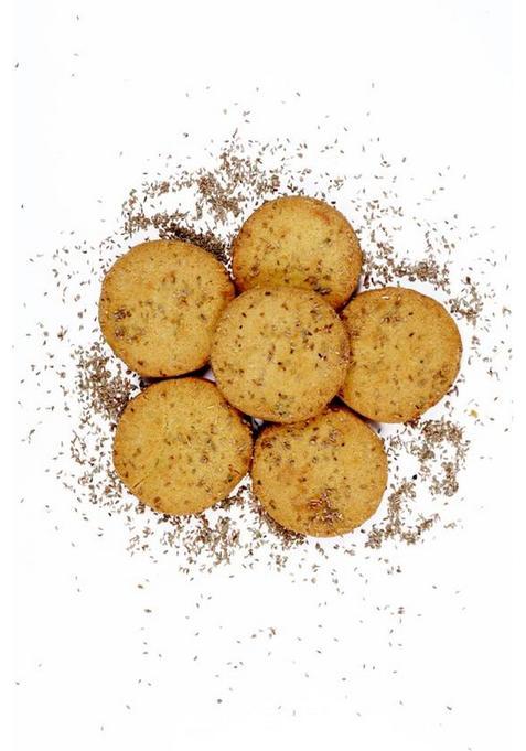 Feedsco Millet Ajwain Cookies Tasty & Healthy Snack- Natural Sweetness (Each Pack 200G) Biscuit (2 X 200 G)