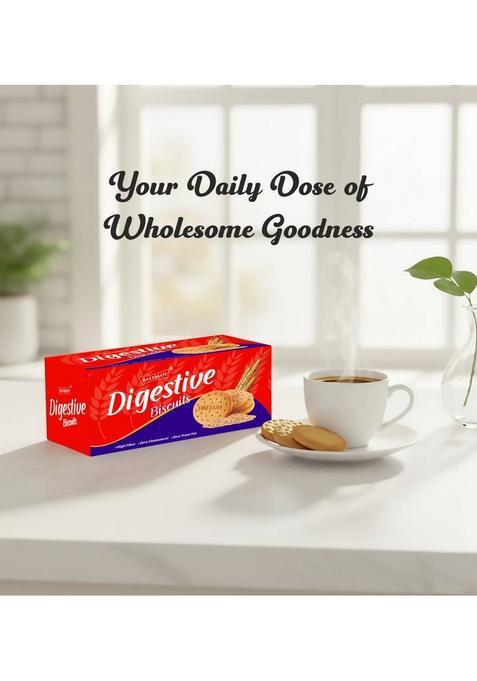 Bakemate Digestive High Fibre Biscuit Pack Of 3|Digestive Biscuits | (3 X 200 G)