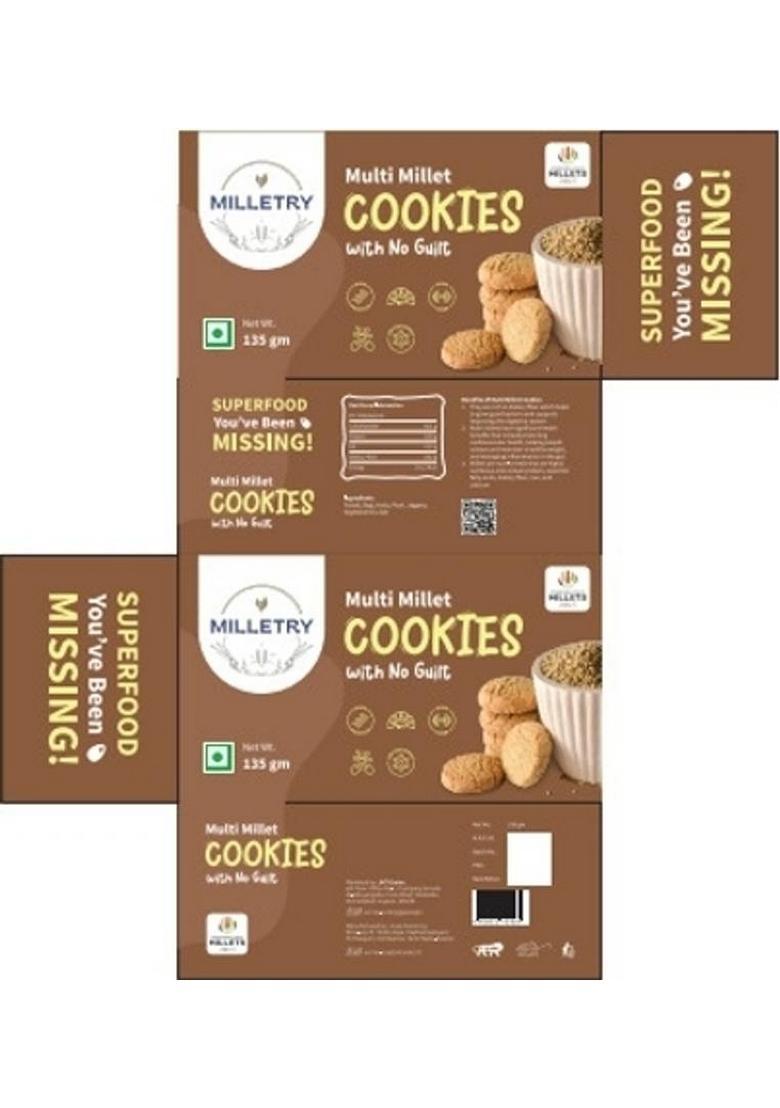 Milletry Multi Millet Cookies For Kids