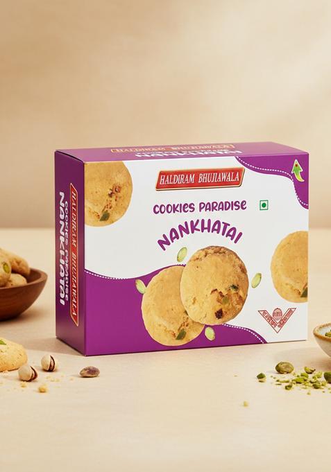 Haldiram Bhujiawala Nankhatai Cookie Cookies Biscuit (250 G)