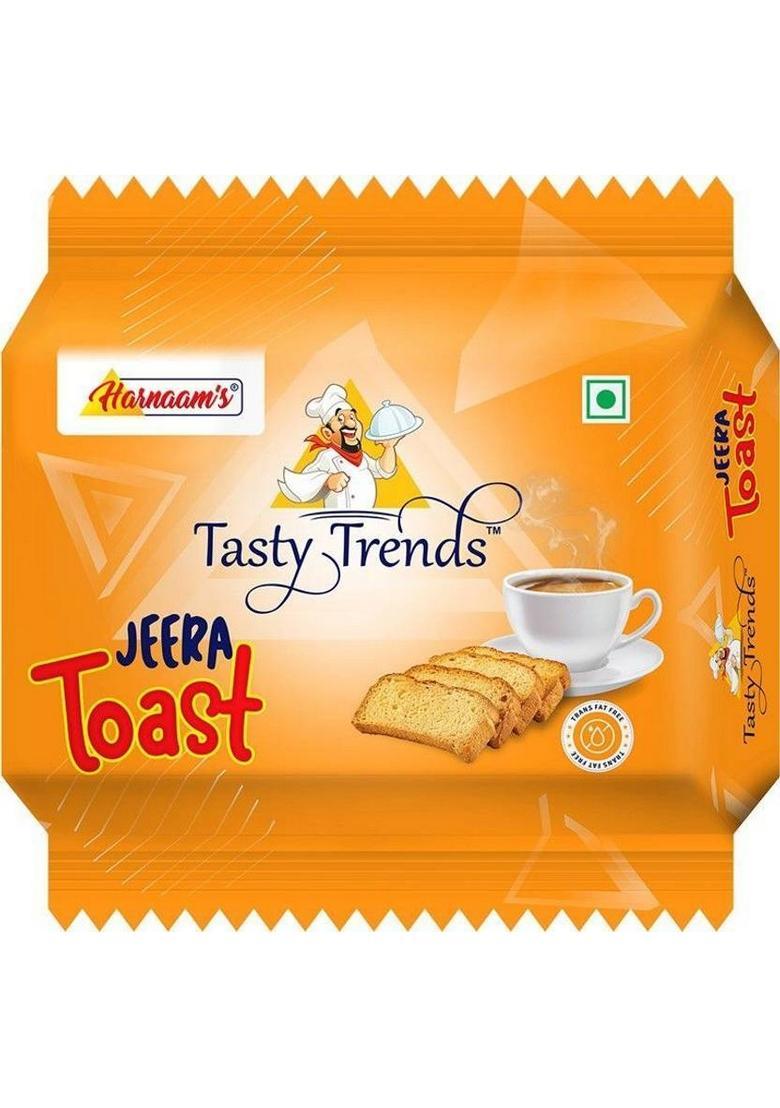Tasty Trends Jeera Biscuits (Pack Of 2) 200 Gms X 2 Packs Cookies Biscuit (2 G)