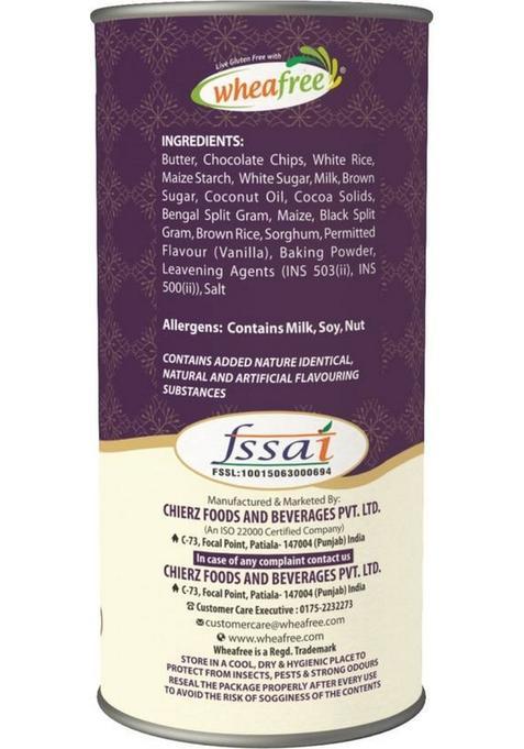 Wheafree Double Chocochip Cookies