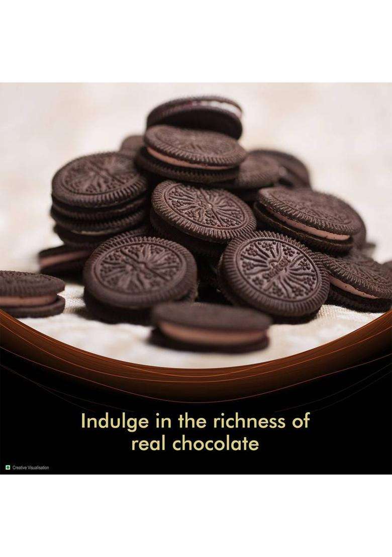 Sunfeast Dark Fantasy Cr Me, Made With Real Chocolate Cream Filled Biscuit (79 G) - Indya