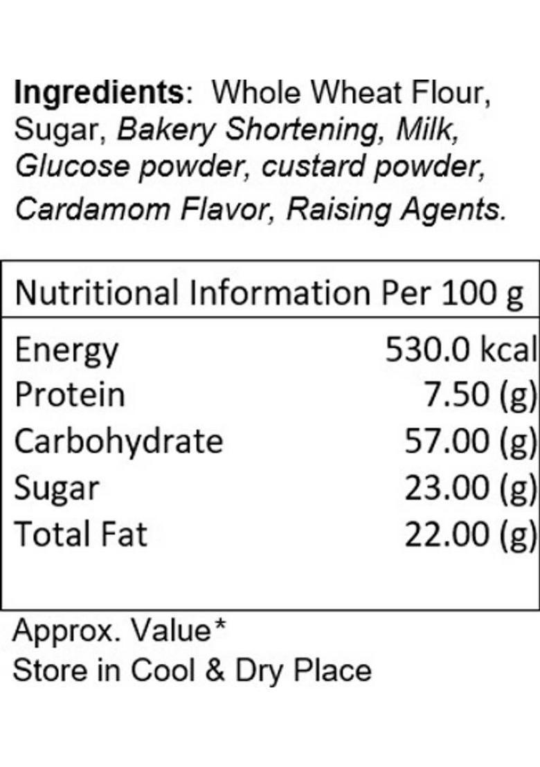 Mata Raj Kaur Foods Atta Biscuit Bakery (300 G)