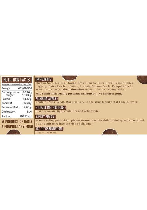 Tummyfriendly Foods Ragi Millet Cookies
