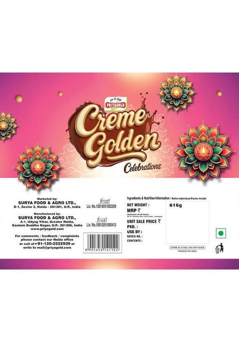 Priyagold Assorted Cream Collections Sandwich Biscuit (616 G)