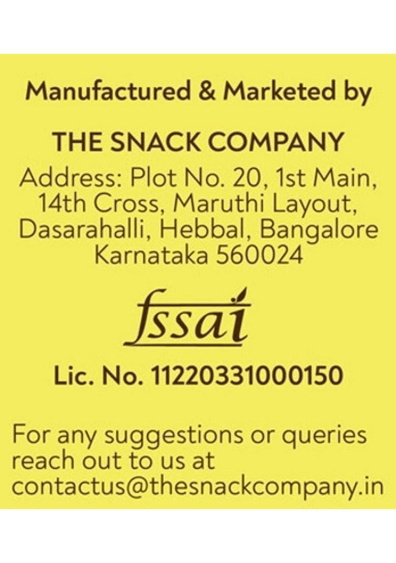 The Snack Company Healthy Multi Seed & Oats Cookies I 33% Nuts Seeds | No Maida Biscuit (2 X 210 G)