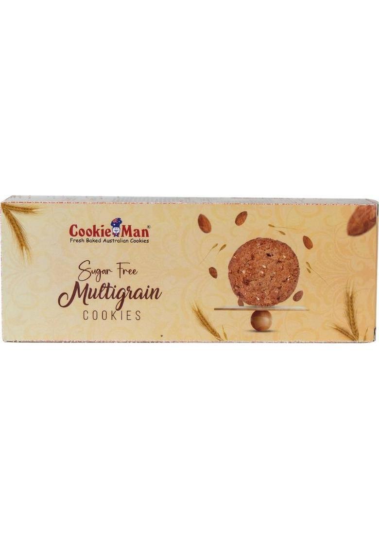 Cookieman Sugarfree Multigrain Protein Cookies (No Maida) Biscuit (150 G)
