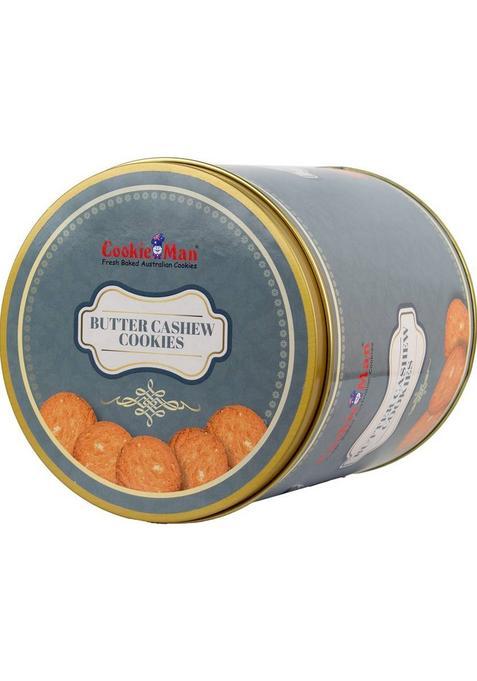 Cookieman Butter Cashew Cookies In Tin Box Biscuit (600 G)