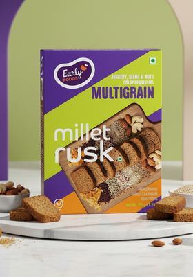 Early Foods Multigrain Millet Rusk Flavored (230 G)