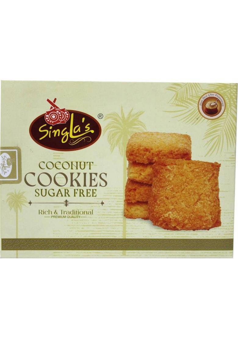 Singla'S Sugar Free Coconut Cookies 400Gms| Biscuit (400 G)