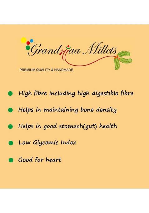 Grandmaa Millets Bajra-Butter-Zero-Transfat Cookies, High Fiber Delicious Cookies Biscuit (200 G)