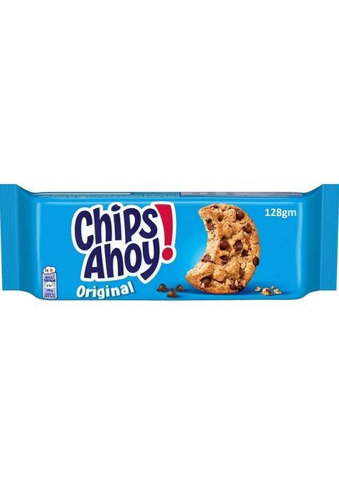 Chips Ahoy Chocolate Chip Original Cookies Biscuit (128 G)