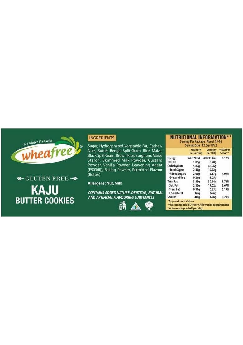 Wheafree Kaju Butter Cookies
