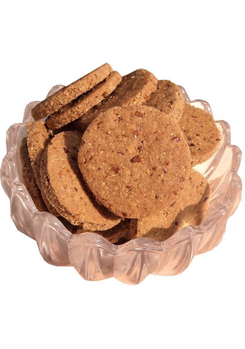 Grandmaa Millets Ragi Butter Zero Trans Fat Cookies, High Fiber Delicious Cookies Biscuit (200 G)