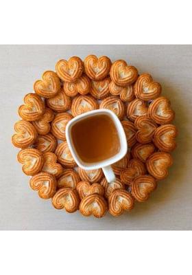 The Paratha & Ready Bites Premium Little Hearts Classic Salted Bakery Sweet Biscuit (500 G)