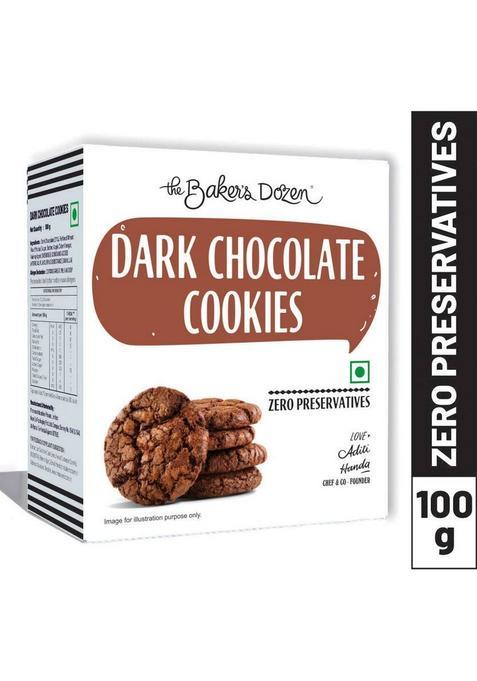 The Baker'S Dozen Dark Chocolate Cookies | 31% No Palm Oil Biscuit (100 G)