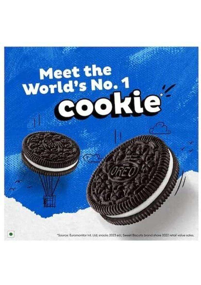 Decadent Foods Mini Oreos Original Chocolate Sandwich Cookies | Biscuit (61.3 G) - Indya