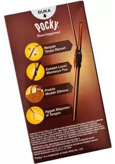 Pocky Pack Of Three | Strawberry, Cookie & Cream , Chocolate Flavour, Imported Cookies Biscuit (3 X 50 G)
