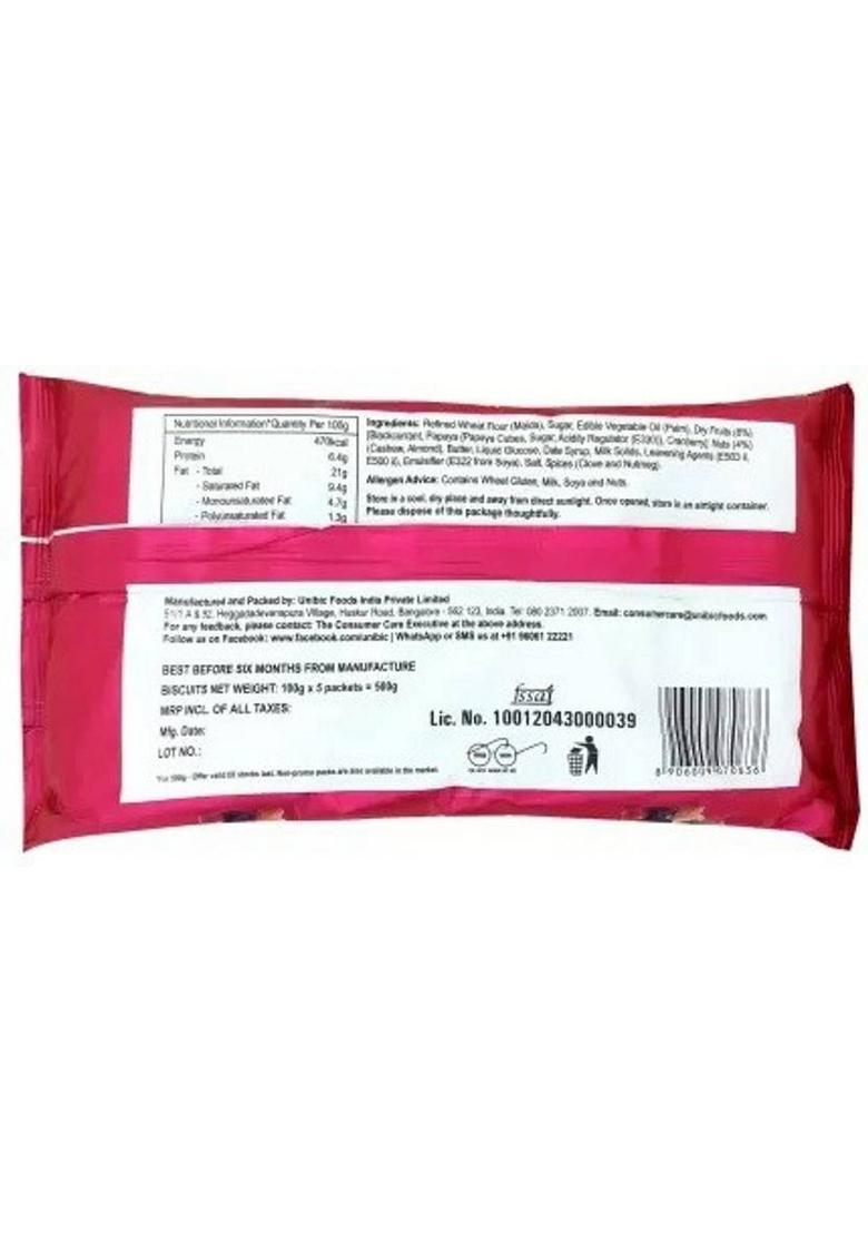 Unibic Fruit And Nut Cookies (500 G) Biscuit