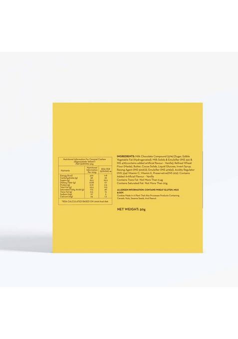 Cookieman Caramel Cashew Soft Dessert Cookie Cookies Biscuit (50 G)