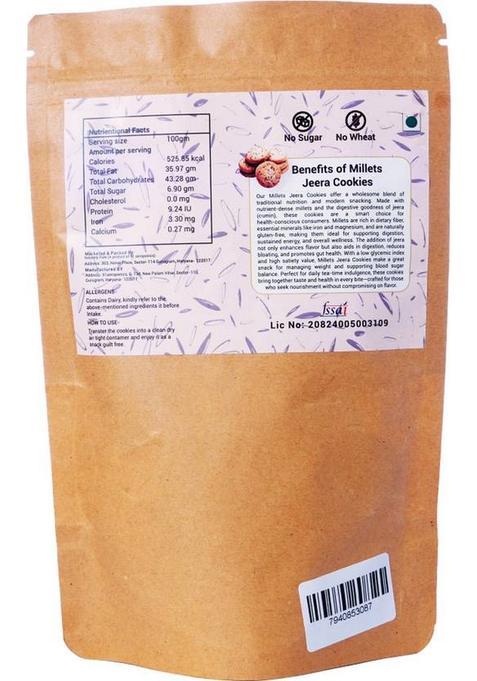 Naturelypure Jeera Cookies 225G Bakery Biscuit (225 G)