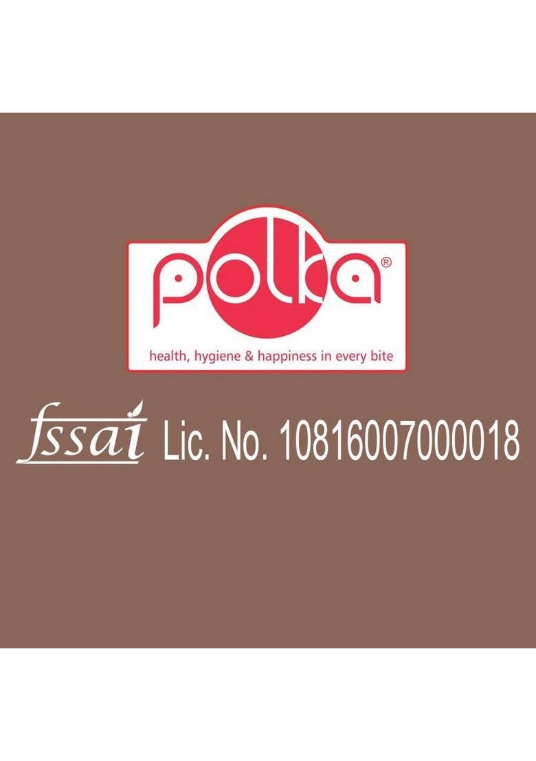 Polka High Fibre Atta Cookies ,Health ,Hygiene And Happiness In Every Bite ,Pack Of 1 ,400 Gm Biscuit (400 G)