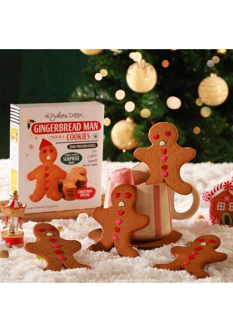 The Baker'S Dozen Christmas Shortbread Cookies Biscuit (204 G)