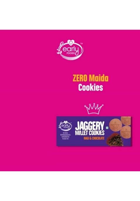 Early Foods Dry Fruits And Seeds Jaggery Cookies 150G (150 G) Biscuit