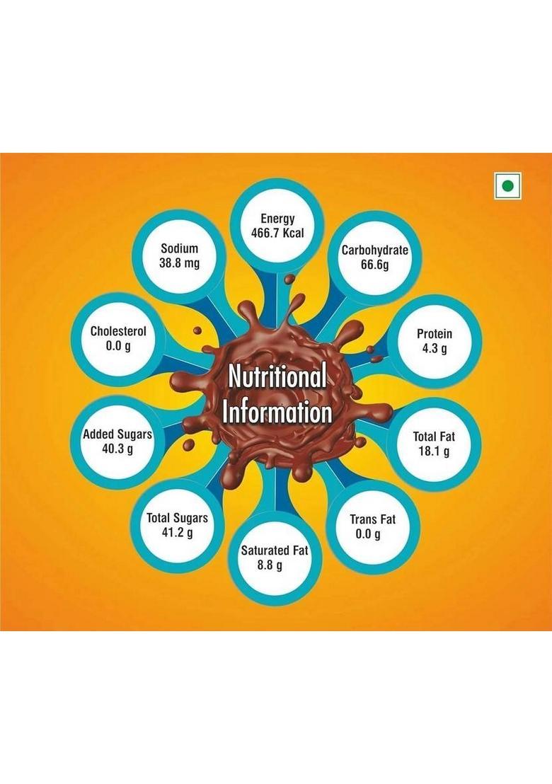 Bakemate Bourbon Chocolate Flavored Cream Filled Biscuits Family Pack (5 X 100G) Sandwich Biscuit (500 G)