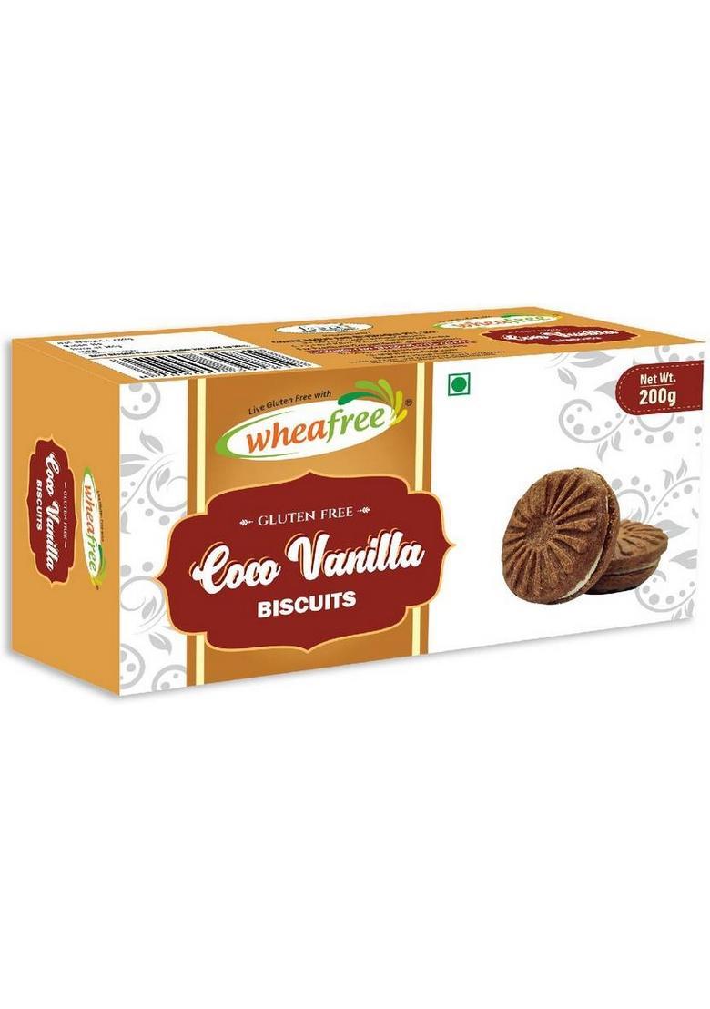 Wheafree Choco D'Lite Cookies (100G), Chocochip (200G), Coco Vanilla (200G) And Combo Pack Biscuit (4 X 175 G)