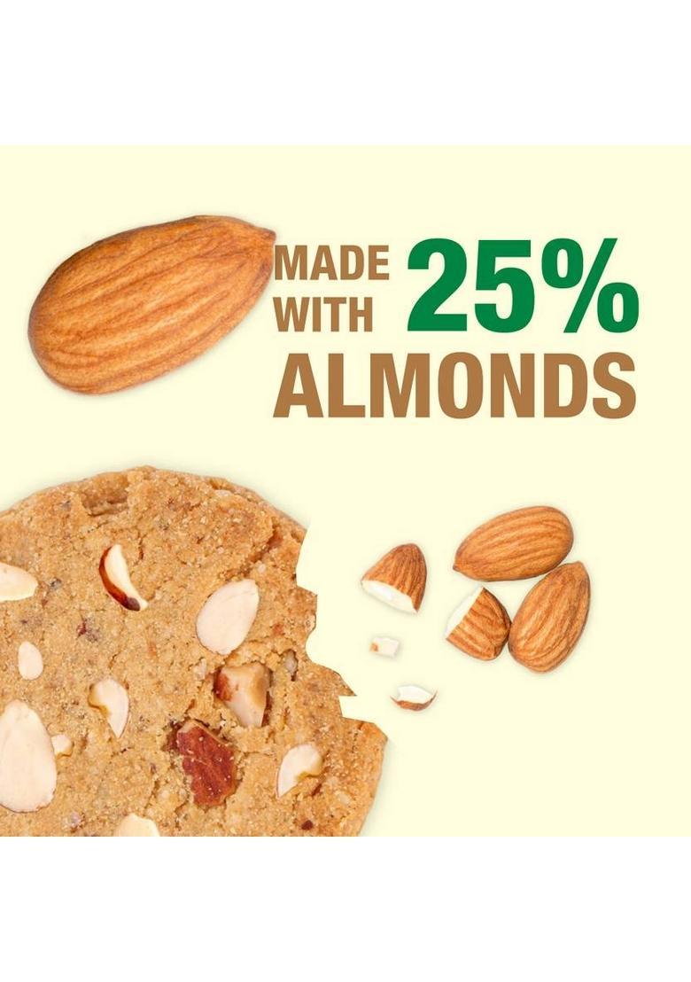 Diabesmart Diabetic Almond Cookies|Sugar Free Digestive Biscuits|High Fibre No Maida Snacks Biscuit (200 G)