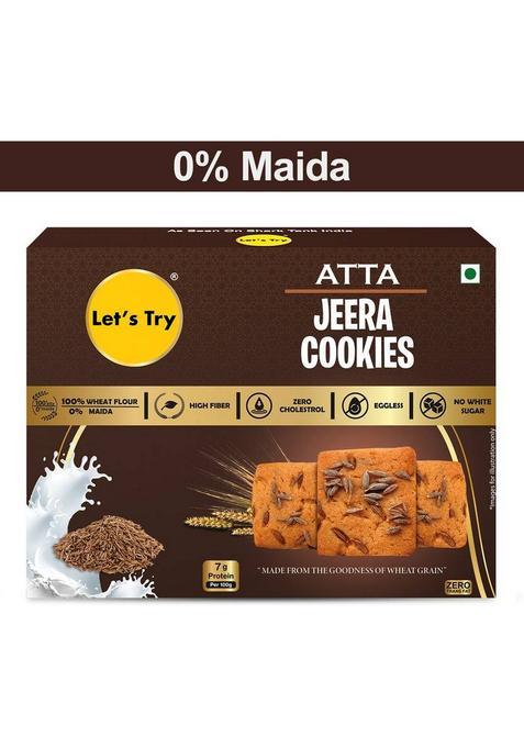 Let'S Try Atta Jeera Cookies Biscuit (100 G)