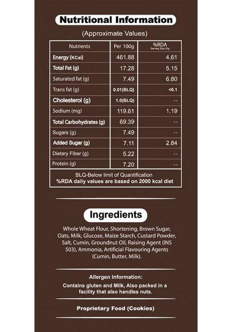 Let'S Try Atta Jeera Cookies Biscuit (100 G)