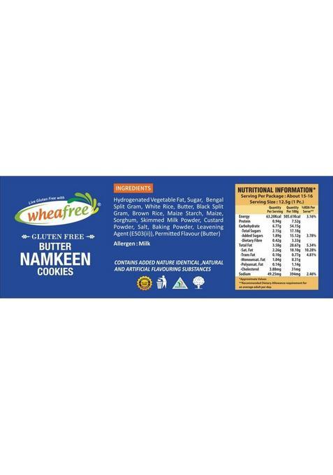 Wheafree Butter Namkeen Cookies