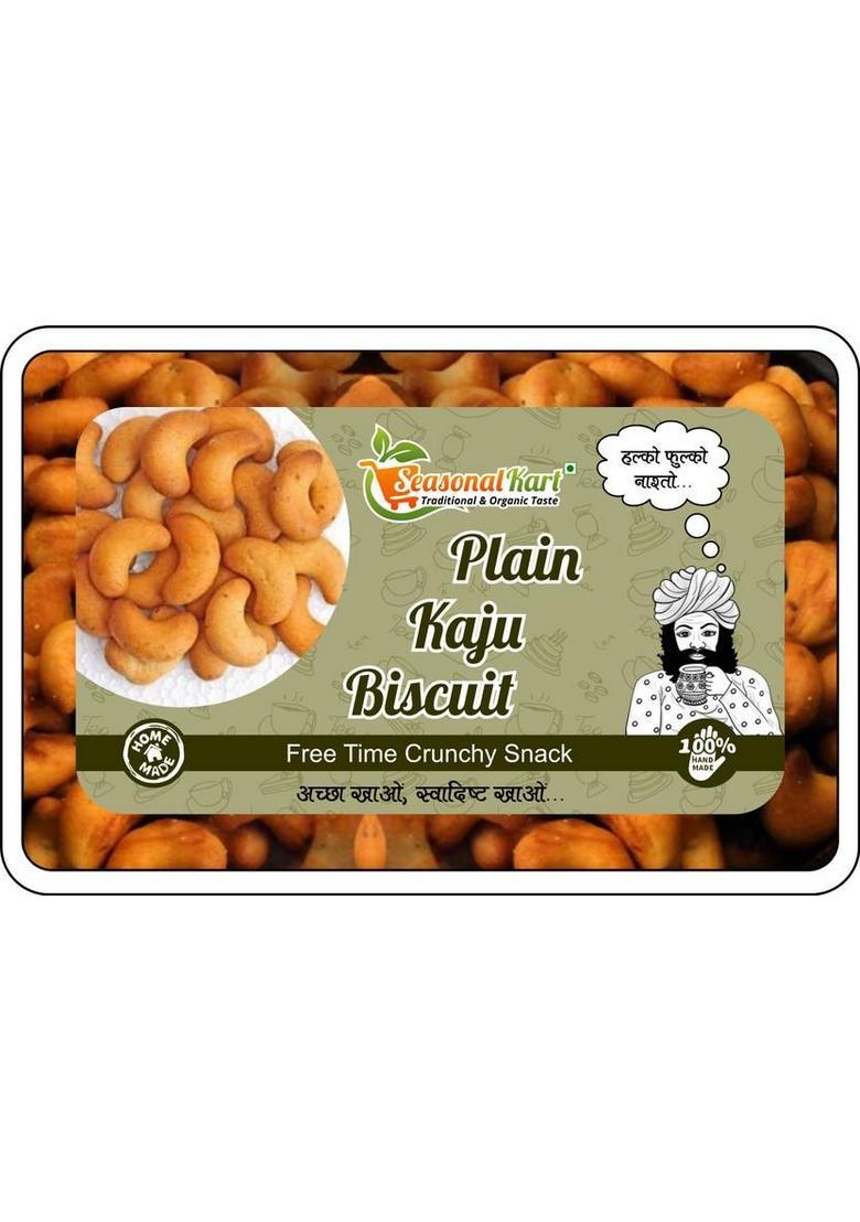 Seasonal Kart Kaju Biscuit Namkeen Shape Butter Biscuits Salted (400)