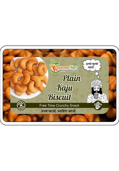 Seasonal Kart Kaju Biscuit Namkeen Shape Butter Biscuits Salted (400)