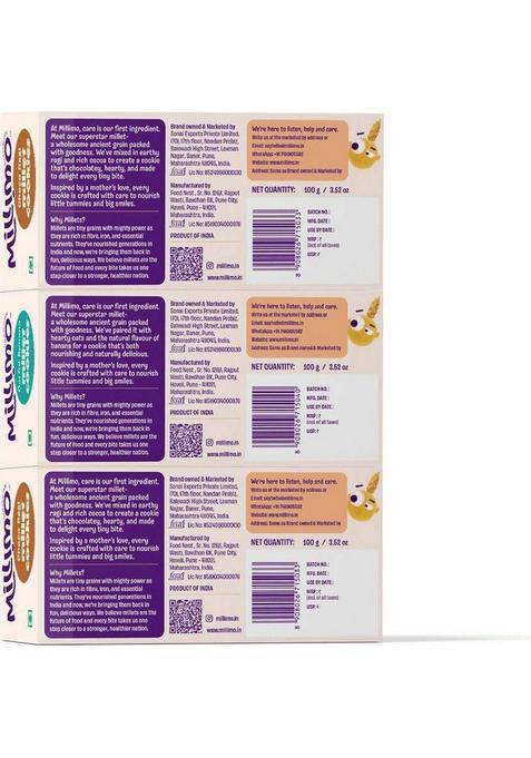 Millimo Healthy Millet Cookies