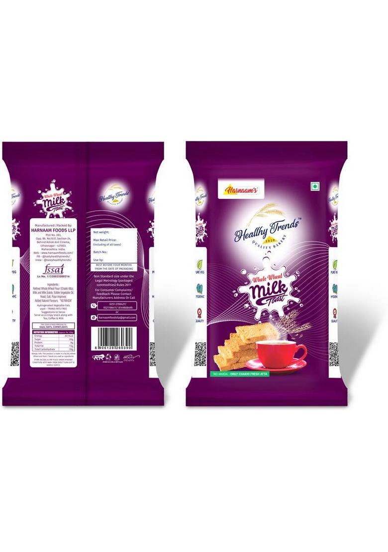 Healthy Trends Wholewheat Milk Toast