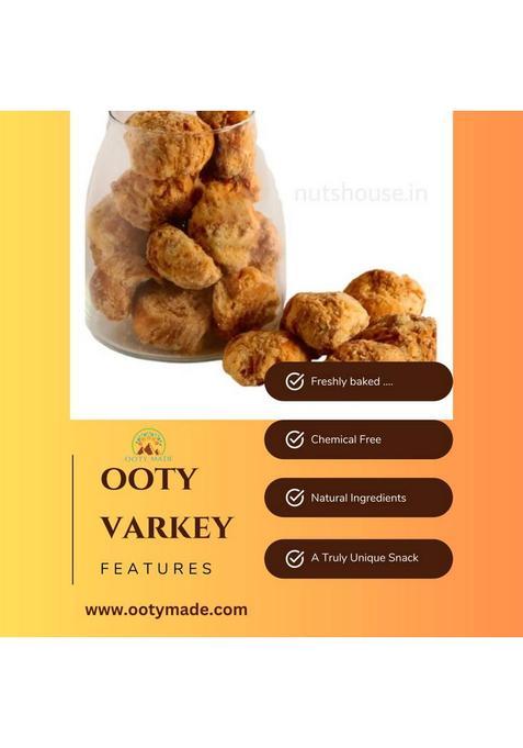 Ooty Made.Com Special Varkey Small 1 Kg Homemade Cookies- Best Tea Time Snack Bakery Biscuit (2 X 500 G)